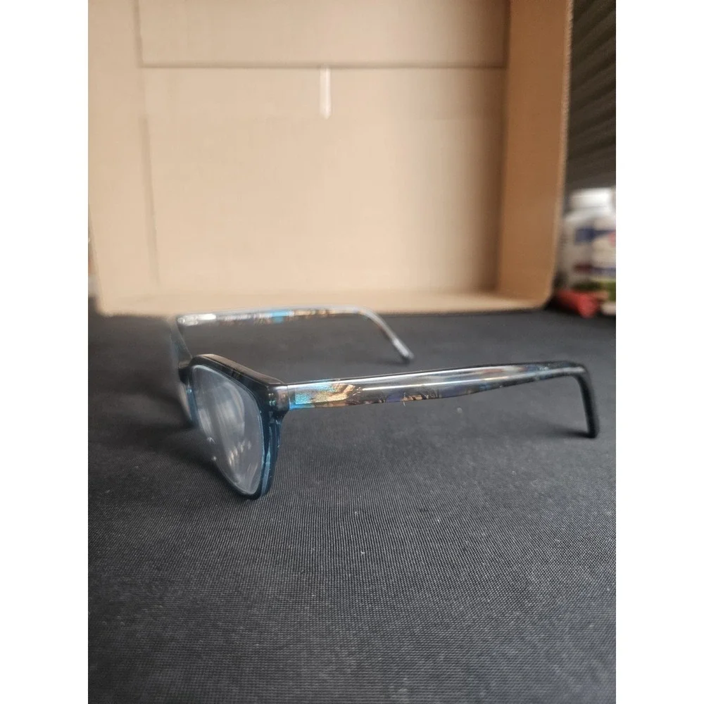 Scott Harris Europa SH-558 Eyeglasses Frames 55-15-138 Blue Teal Multicolor